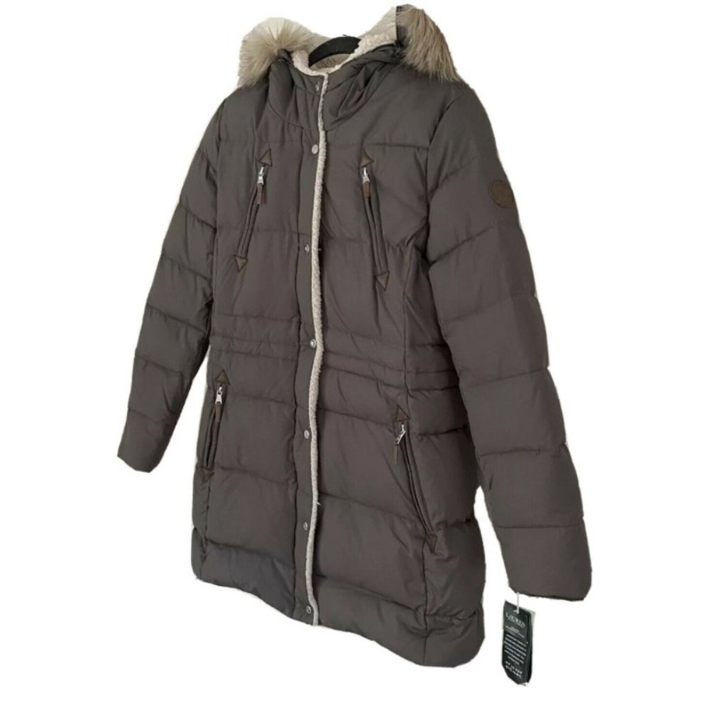 ⛔️SOLD⛔️ LRL Faux Fur Trim Hood Winter Jacket - M - Picture 7 of 15
